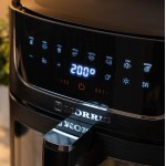 Morris MAF-8003 Air Fryer 8lt Μαύρο Με Λειτουργία ψεκασμού νερού