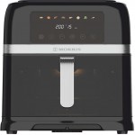 Morris MAF-8005D Air Fryer 8lt Μαύρο με διπλή αντίσταση και Κεραμική επίστρωση