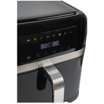 Morris MAF-8005D Air Fryer 8lt Μαύρο με διπλή αντίσταση και Κεραμική επίστρωση
