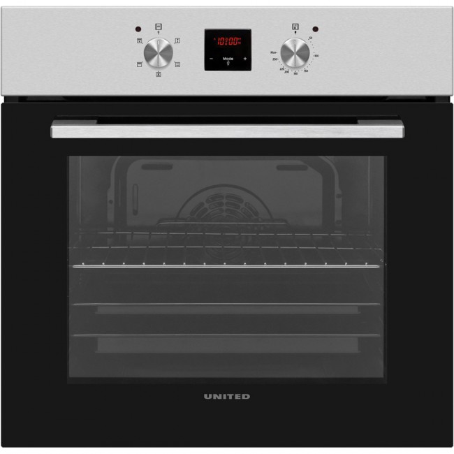 United UBO-60657 Φούρνος άνω Πάγκου 69lt Π59.5εκ. Inox *