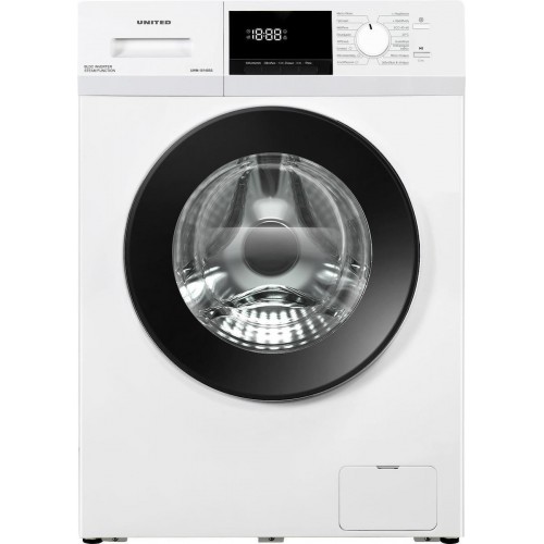 United UWM-10145BS Πλυντήριο Ρούχων 10kg με Τεχνολογία Ατμού 1400 Στροφών *