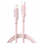XO Nb-q265a USB-C to Lightning Cable 27W Ροζ 1m (16.005.0306)