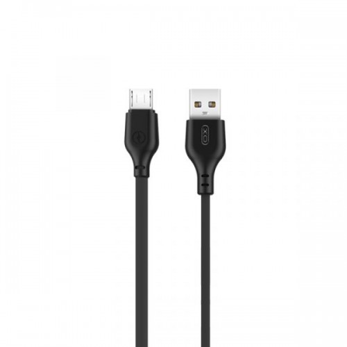 XO NB103 Regular USB 2.0 to micro USB Cable Μαύρο 2m