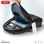XO CB02 Αδιάβροχη Τσάντα Πλάτης για Laptop 15.6" σε Μαύρο χρώμα 16.001.0102