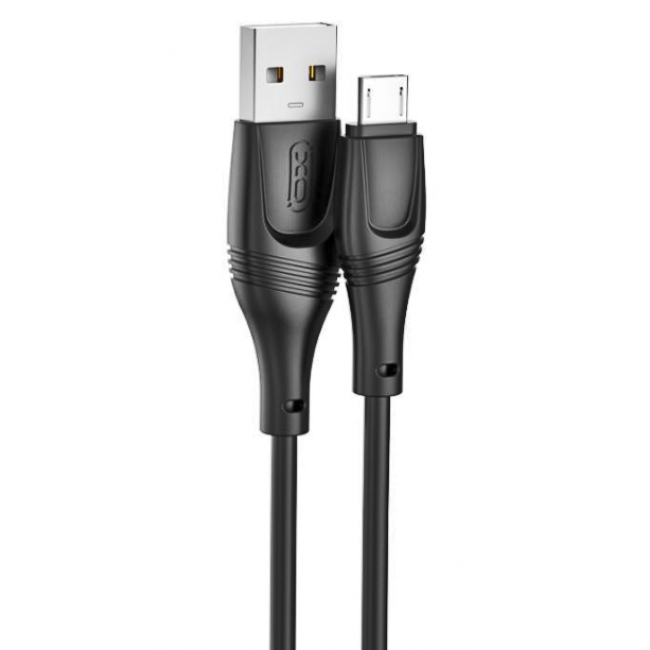 XO NB238 Καλώδιο Φόρτισης + Data Micro L=3M Zeus Series Μαύρο