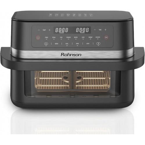Rohnson r-2881 Air Fryer Single or Dual Cook *