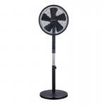Singer 7020/01BL Μαύρος Ανεμιστήρας Ορθοστάτης 55W Διαμέτρου 40cm με Τηλεχειριστήριο 