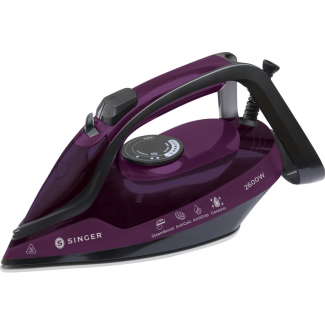 Singer STI-1815 Σίδερο Ατμού 2600W με Παραγωγή Ατμού max 30gr/min