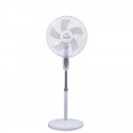 IQ PSF-40-5R Ανεμιστήρας Ορθοστάτης 50W Διαμέτρου 40cm με Τηλεχειριστήριο White