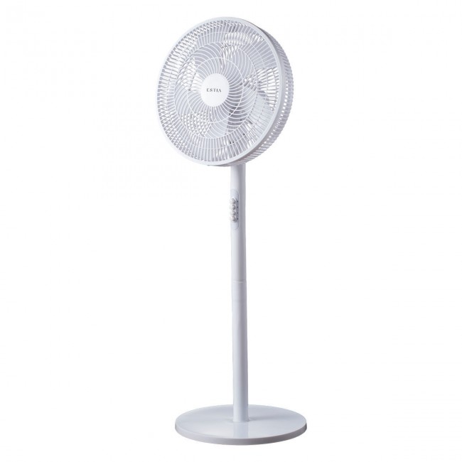 Estia Ανεμιστήρας Ορθοστάτης 06-30643 Auraflow 40cm 50w ΛΕΥΚΟΣ 