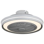 Eurolamp 300-25046 Ανεμιστήρας Οροφής DC 51cm με Φως και Τηλεχειριστήριο Λευκός