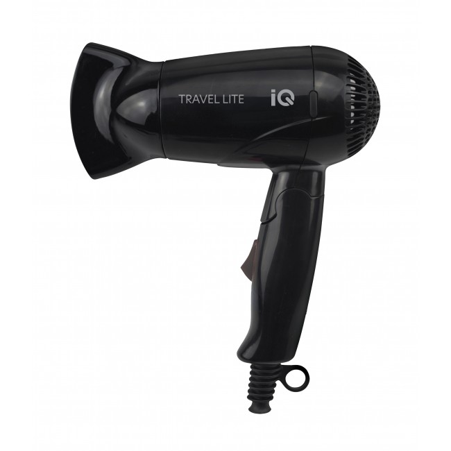 IQ HD-1284 Πιστολάκι Μαλλιών Ταξιδίου 1200W με αναδιπλούμενη χειρολαβή