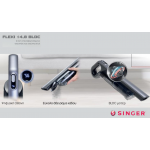 Singer Flexi HVC 1480BLDC Επαναφορτιζόμενο 2 σε 1 Σκουπάκι & Σκούπα Stick 