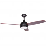 IQ CF-4812 DC Ανεμιστήρας Οροφής 122cm με Φως και Τηλεχειριστήριο Μαύρος