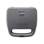 Estia 06-10010 Aroma Grey Τοστιέρα για 2 Τοστ 750W Γκρι *