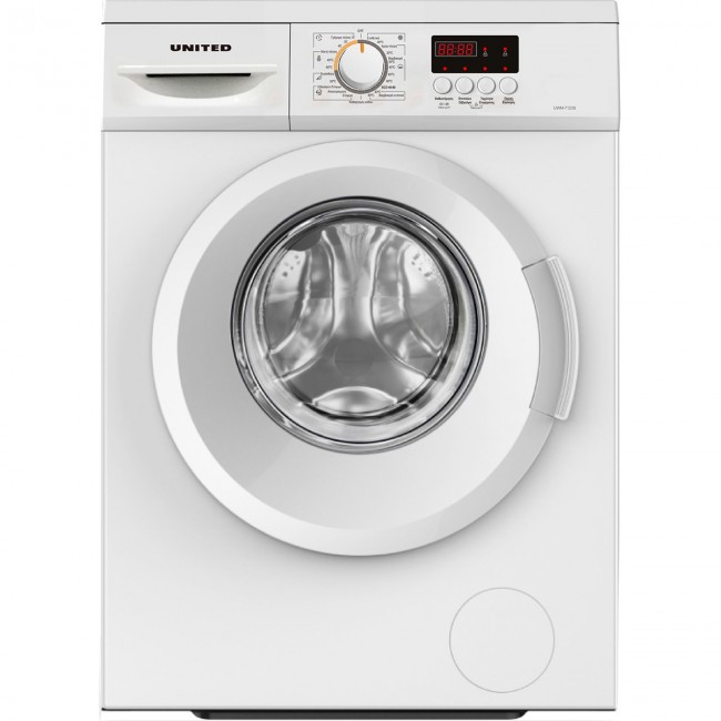 United UWM-7123S Πλυντήριο Ρούχων 7kg 1200 Στροφών *