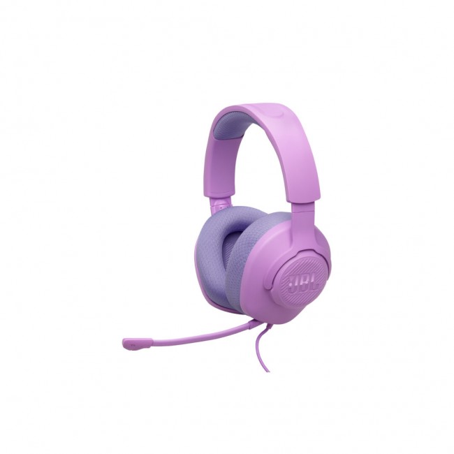 JBL Quantum 100M2 Purple, Over-Ear Wired Gaming Headset *