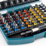 BORMANN Pro BHT1610 Σετ Μύτες & Αντάπτορας,ΑτσάλιS2, 56τεμ 