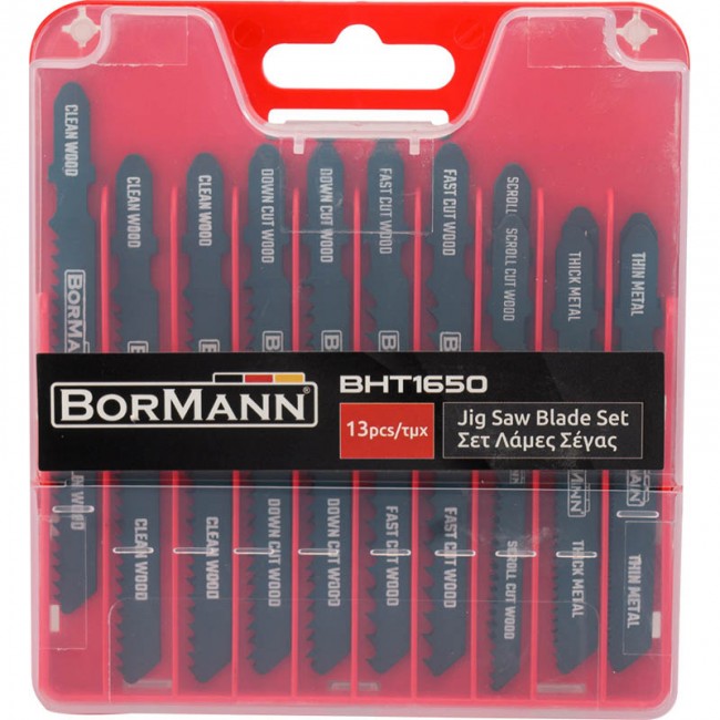 BORMANN Pro BHT1650 Σετ Λάμες Σέγας 13τεμ 