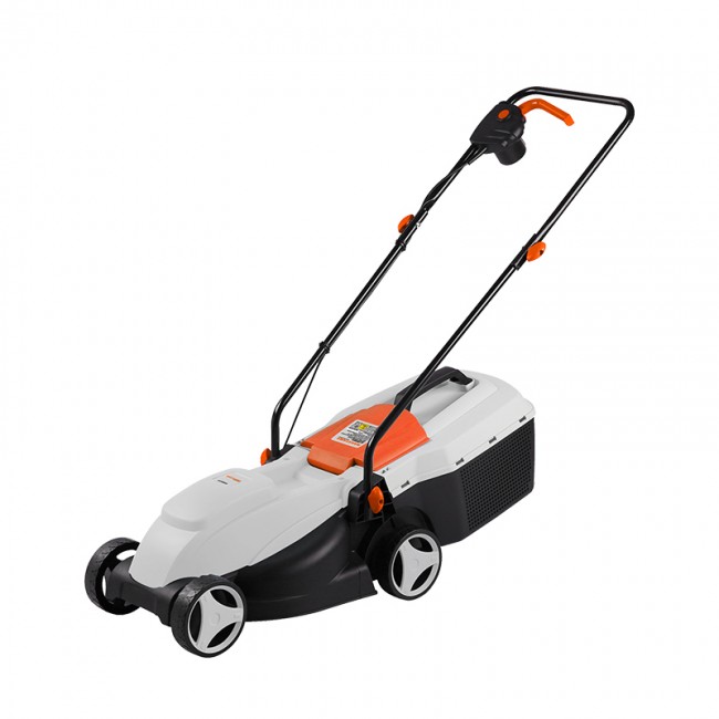 NAKAYAMA EM3220 Χλοοκοπτική Ηλεκτρική 1200W, Κοπή 32cm, Κάδος 25L, Ρύθμιση 3 Θέσεων (25/45/65mm)*