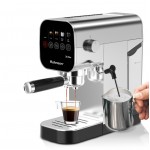 Rohnson R-98100 Αυτόματη Μηχανή Espresso 1360W Πίεσης 20bar Ασημί