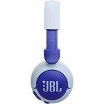 JBL JR320BT Μπλε Ασύρματα / Ενσύρματα On Ear Παιδικά Ακουστικά με 50 ώρες Λειτουργίας JBLJR320BTBLU *