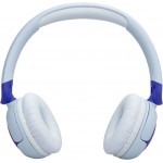 JBL JR320BT Μπλε Ασύρματα / Ενσύρματα On Ear Παιδικά Ακουστικά με 50 ώρες Λειτουργίας JBLJR320BTBLU *