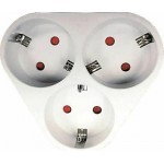 Eurolamp 147-10006 Ταφ 3 Θέσεων