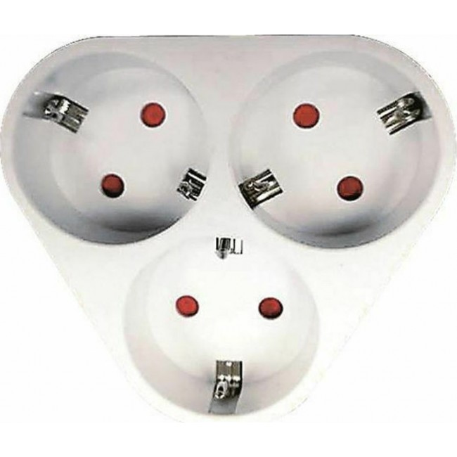 Eurolamp 147-10006 Ταφ 3 Θέσεων