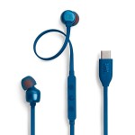 JBL Tune 310C Μπλε In-ear Handsfree Ακουστικά με Βύσμα USB-C*