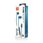 JBL Tune 310C Μπλε In-ear Handsfree Ακουστικά με Βύσμα USB-C*