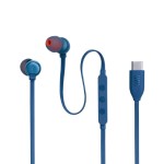 JBL Tune 310C Μπλε In-ear Handsfree Ακουστικά με Βύσμα USB-C*