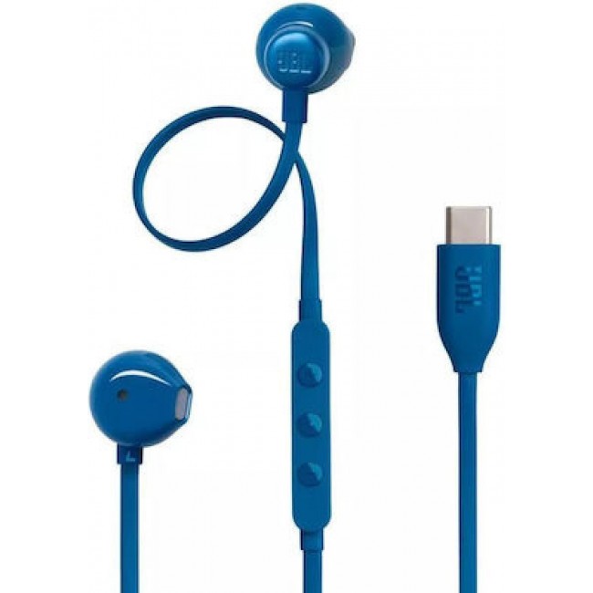 JBL Tune 305C Μπλε Earbuds Headphones *