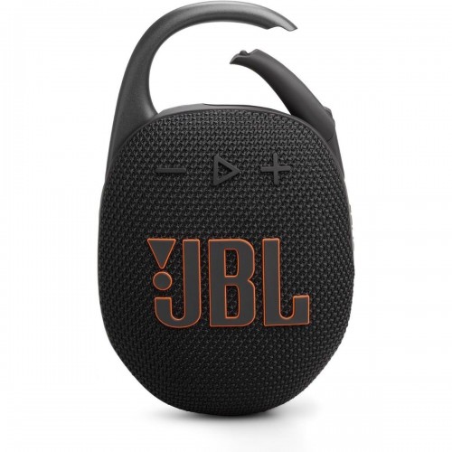 JBL Clip 5 Μαύρο Αδιάβροχο Ηχείο Bluetooth 7W με Διάρκεια Μπαταρίας έως 12 ώρες*