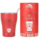 Estia 00-27230 350m Coffee Mug Save The Aegean Ποτήρι Θερμός l Olympiakos BC με Καλαμάκι *