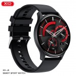XO J5 Smartwatch με Παλμογράφο (Μαύρο) 