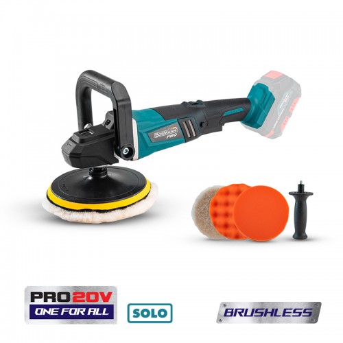 BORMANN Pro BBP5160 Αλοιφαδόρος Ρυθμιζόμενος Brushless Μπαταρίας 20V,Li-Ion,900-2400rpm,Σώμα Pro *