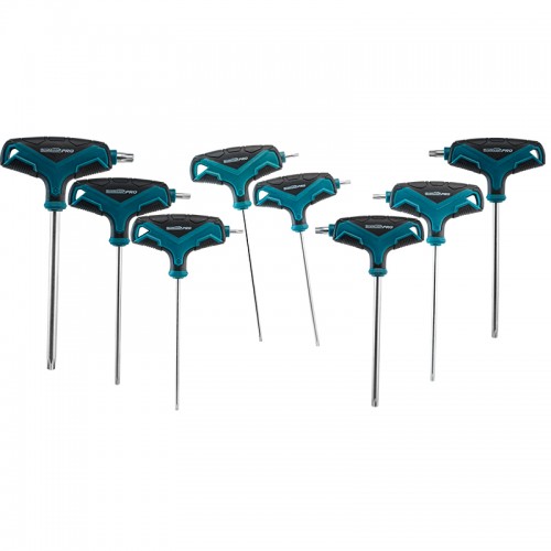 Bormann BHT1662 Pro Σετ 8 Κλειδιά Torx σε Σχήμα Ταφ 