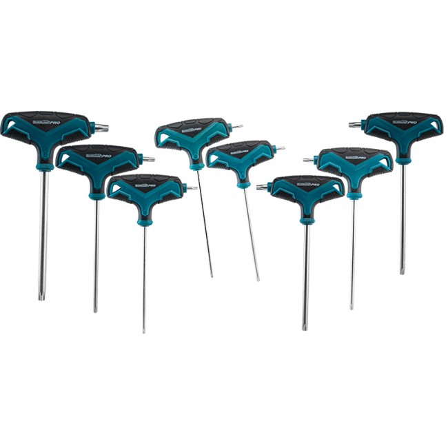 Bormann BHT1662 Pro Σετ 8 Κλειδιά Torx σε Σχήμα Ταφ 