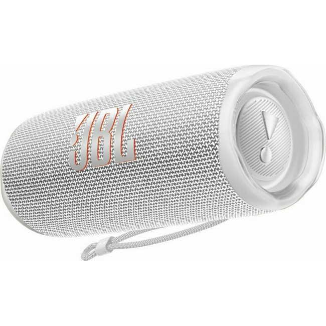 JBL Flip 6 Λευκό Αδιάβροχο Ηχείο Bluetooth με 12 ώρες λειτουργίας *
