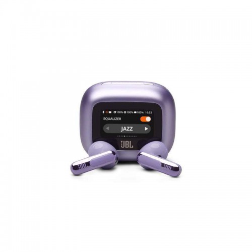 JBL Live Flex 3 Purple Bluetooth Handsfree Ακουστικά με ANC και Smart Case *