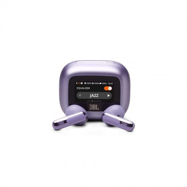 JBL Live Flex 3 Purple Bluetooth Handsfree Ακουστικά με ANC και Smart Case *