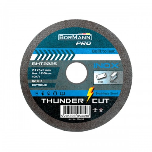 Bormann Pro BHT2225 Δίσκος Κοπής ΙΝΟΧ EXTΡΕΜΕ Φ125x1mm 1τεμ 