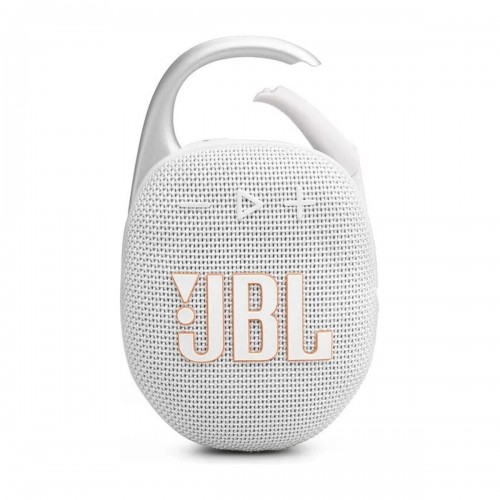 JBL Clip 5 Λευκό Αδιάβροχο Ηχείο Bluetooth 7W με Διάρκεια Μπαταρίας έως 12 ώρες*