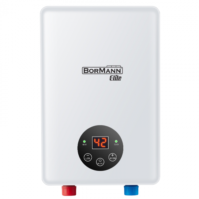 Bormann Elite BTW3550 Επιτοίχιος Inverter Ταχυθερμοσίφωνας Μπάνιου Μονοφασικός 7kW  *