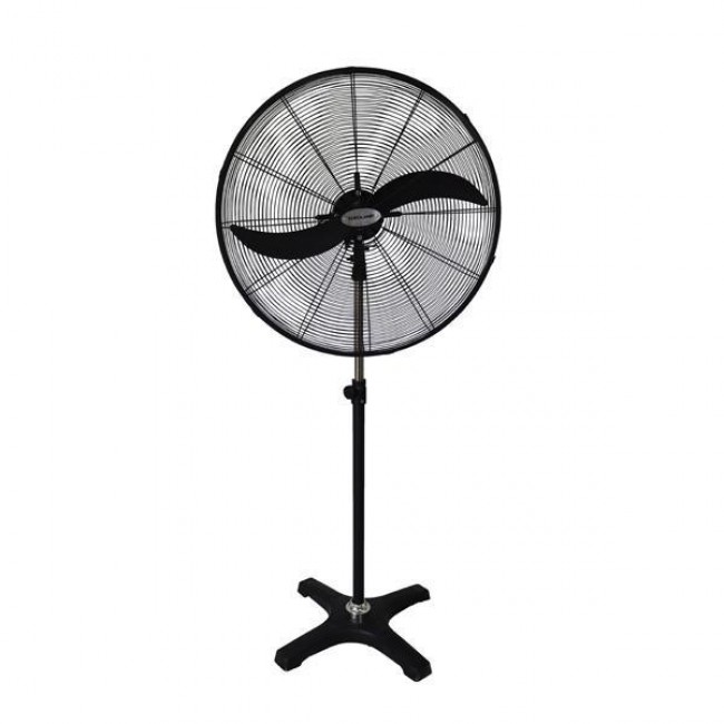 Eurolamp 300-23503 Επαγγελματικός Ανεμιστήρας Ορθοστάτης 190W Διαμέτρου 81cm Μαύρος ***