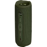 JBL Flip 6  Green Αδιάβροχο Ηχείο Bluetooth με 12 ώρες λειτουργίας *
