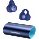 Riversong AirClip L3 In-ear Bluetooth Handsfree Ακουστικά με Θήκη Φόρτισης Μπλε