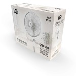 IQ PSF-4510 Ανεμιστήρας Ορθοστάτης 28W Διαμέτρου 40cm με Αθόρυβο DC μοτέρ & Τηλεχειριστήριο 