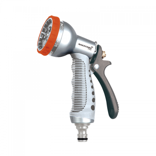 Nakayama GH9210 Μεταλλικό Πιστόλι Νερού με 7 ρυθμίσεις Ψεκασμού